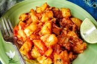 خوراک دو پیازه شیرازی