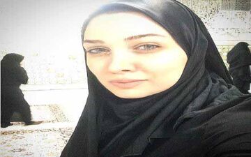 پوشش عزاداری پریچهر مشرفی در ایام محرم (عکس)