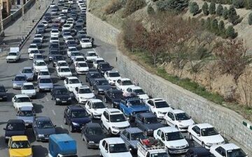  محدودیت‌ ترافیکی جاده‌های منتهی به شمال تا روز یکشنبه 26 فروردین‌