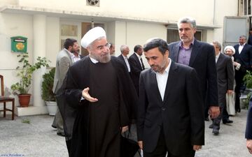 عدم رضایت روحانی به دعوت از احمدی نژاد برای مراسم تحلیف 