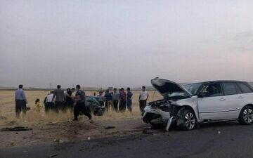 هفت مصدوم براثر تصادف در کمربندی روانسر