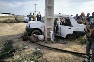 ۴ فوتی و مصدوم در حادثه انحراف خودرو پراید در بزرگراه شهید سرابیان کرمانشاه