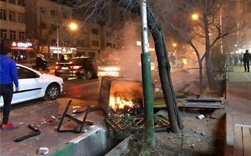 خسارت ۷۴ میلیارد تومانی اغتشاشگران به زیرساخت‌های شهری کرمانشاه