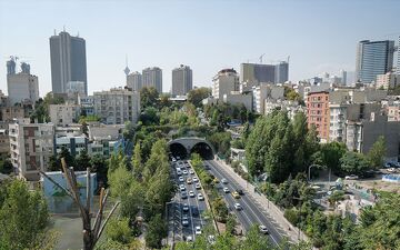 اعلام وضعیت ترافیکی در معابر و بزرگراه‌های تهران	