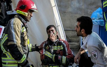 ۲۰۲ نفر در حادثه پلاسکو تحت درمان قرار گرفتند