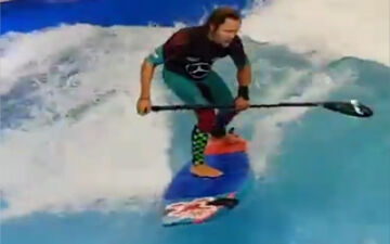 موجی از هیجان با موج سواری روی موج مصنوعی + فیلم 