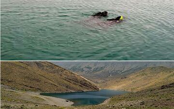 دریاچه هویر دماوند جان یک جوان را گرفت