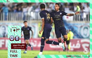 خلاصه بازی ملوان 3 - چادرملو 1 + ویدئو