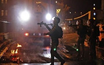 شهادت یک فلسطینی در رام الله و حمله صهیونیست‌ها به نابلس