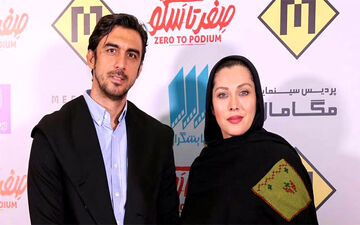  مهدی رحمتی و مهتاب کرامتی دیشب در یک مراسم! 