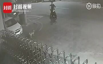  صحنه عجیبی که مرد مست در خیابان رقم زد!