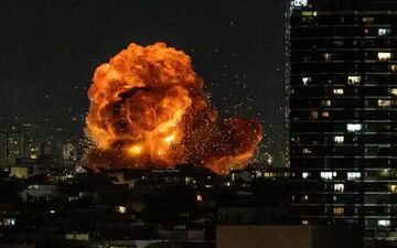 شنیده‌شدن صدای انفجار در غرب تهران