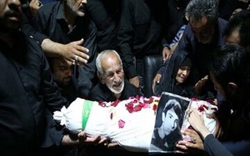 بازگشت پیکر شهید پس از 37  سال+ فیلم