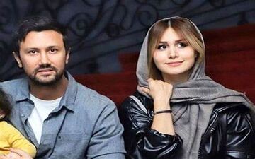 لوس بازی های خجالت آور شاهرخ استخری و همسرش ! | آسانسور بازی شاهرخ و سپیده به روایت تصویر !!