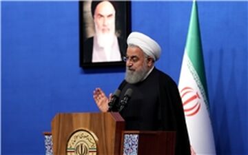 مراسم تجلیل از ٢ هزار و ١٧١ قهرمان و افتخار آفرین کشور با حضور رییس جمهور برگزار شد