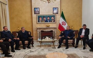 دیدار امیرعبداللهیان با رهبران گروه‌های فلسطینی در بیروت
