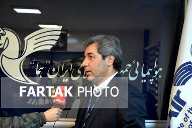 گزارش تصویری گزارش از رضا نظری مدیرکل هواپيمایی"هما" درکرمانشاه