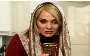 رویا نونهالی موهای سرش را تراشید !! + عکس