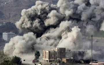 جنگنده‌های عربستان حملات خود به یمن را تشدید کردند