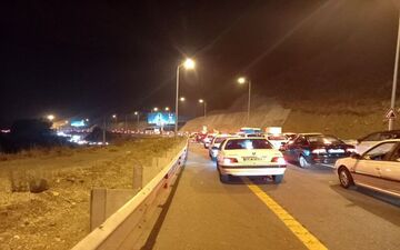جاده کندوان از سمت مرزن آباد به کرج یک‌طرفه شد