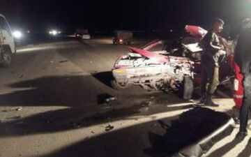 سقوط خودروی ون به دره در جاده هراز با هفت کشته