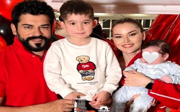 فخریه اوجن و پسرش در جشن هالوین!| این عکس از این بازیگر ترک خبرساز شد