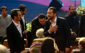 تیپ بهرام رادان در جشنواره فیلم فج