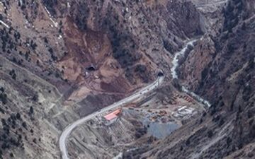 علت ریزش کوه در جاده هراز مشخص شد