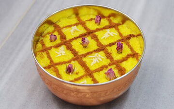 طرز تهیه شله زرد نذری + نکات طلایی