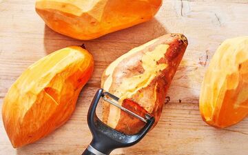 میزان فیبر در سیب‌زمینی شیرین و زرد