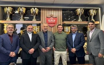  حضور اوسمار در جلسه هیئت مدیره پرسپولیس 