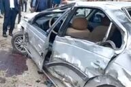سانحه خونین در محور میرزاخون؛ یک نفر جان باخت، هفت نفر راهی بیمارستان شدند