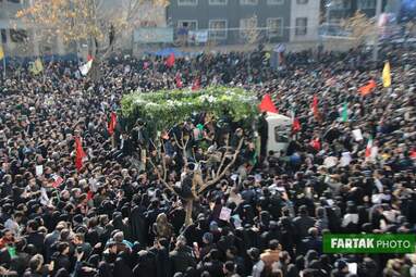 راهپیمایی وداع با سردار سلیمانی