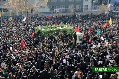 راهپیمایی وداع با سردار سلیمانی