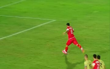 گل اول پرسپولیس به آلومینیوم + ویدئو