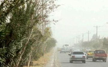 وزش باد در اصفهان شدت می‌گیرد