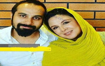 عکسی کمتر دیده شده از خانم بازیگر و همسرش
