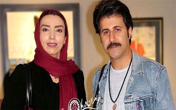 تیپ متفاوت «هومن حاجی عبداللهی» و همسرش + عکس