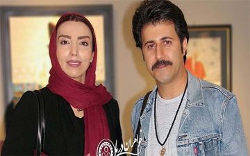 تیپ متفاوت «هومن حاجی عبداللهی» و همسرش + عکس