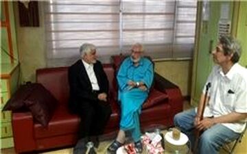 عارف از جمشید مشایخی عیادت کرد
