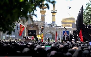 تشرف بیش از ۱۲ میلیون نفر به حرم رضوی در دهه آخر صفر
