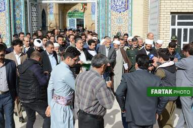تصاویر دیدنی از مراسم خون صلح در کوهدشت لرستان