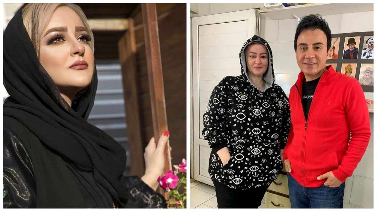 ازدواج نعیمه نظام دوست و عمو پورنگ لو رفت!! + عکس مراسم