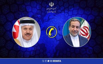 گفتگوی تلفنی وزرای امور خارجه ایران و بحرین