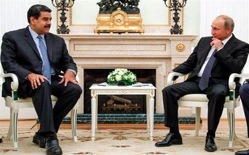 گفت‌وگوی تلفنی پوتین و مادورو