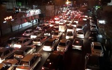 ترافیک نیمه‌سنگین در ورودی‌های شرقی تهران