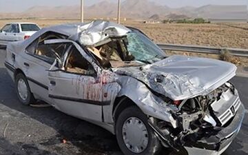 ۴ کشته بر اثر واژگونی پژو ۴٠۵ در جاده کرمان بم