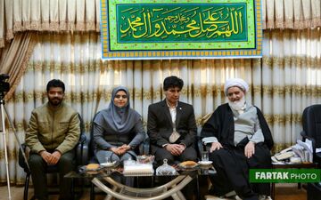 گفت‌وگو اختصاصی آیت‌الله مصطفی علما نماینده ولی‌فقیه و امام جمعه کرمانشاه با فرتاک نیوز به روایت تصویر