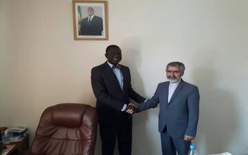 ملاقات سفیر جمهوری اسلامی ایران با مدیرکل کومیاک