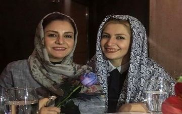 عکس خواهرانه مریلا و ملیکا زارعی